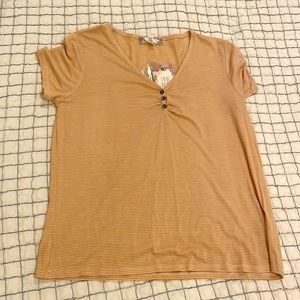 Yellow striped shirt